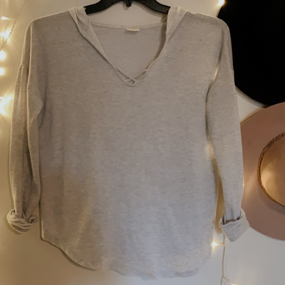 The softest, coziest cage front hoodie